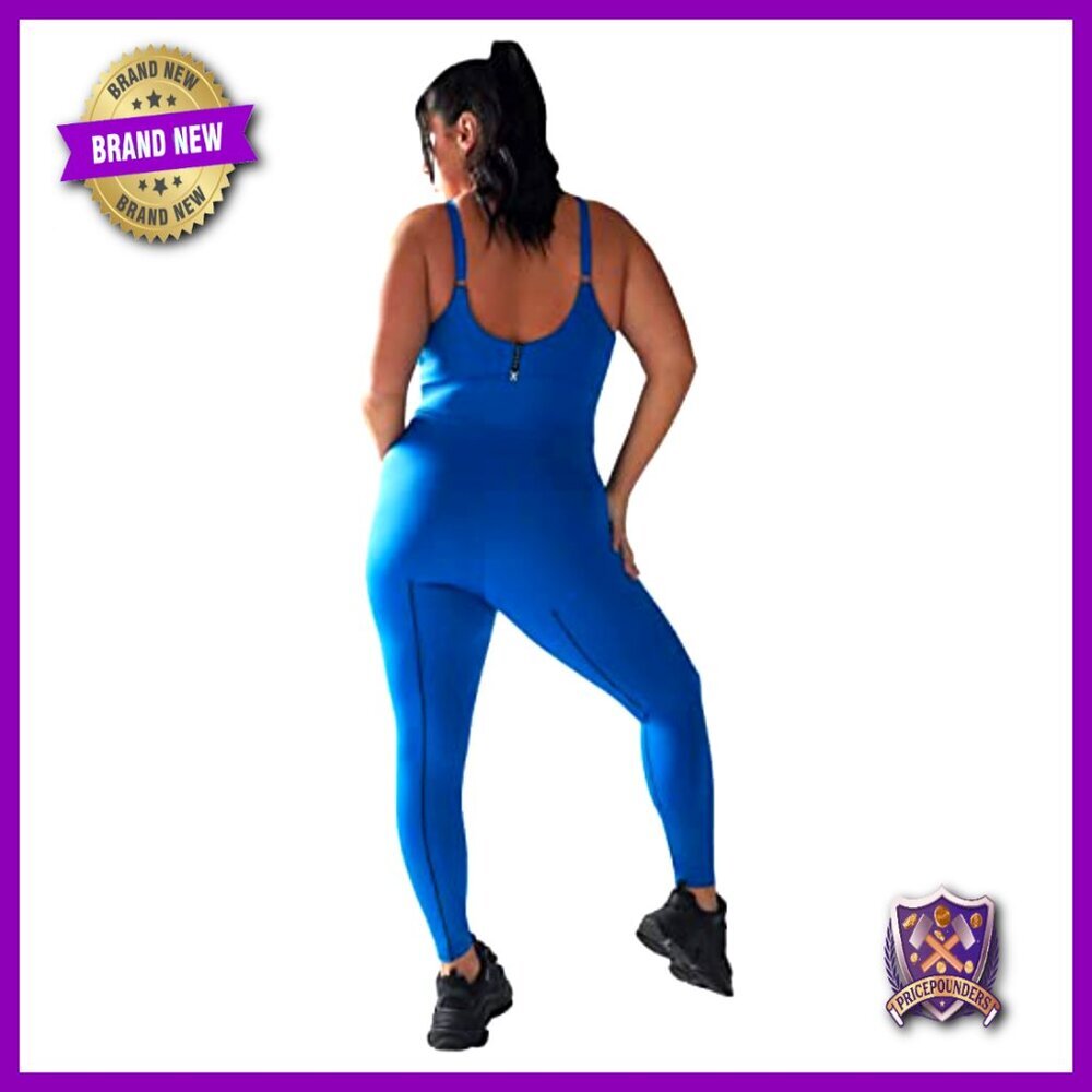 Full-Length Jumpsuit with Tummy Control and Halter Neckline - Picture 2 of 4